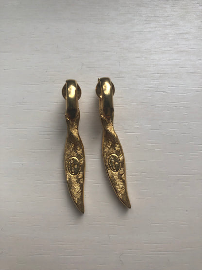 Givenchy Minimal Twisted Earrings