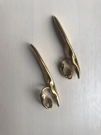 Givenchy Minimal Twisted Earrings