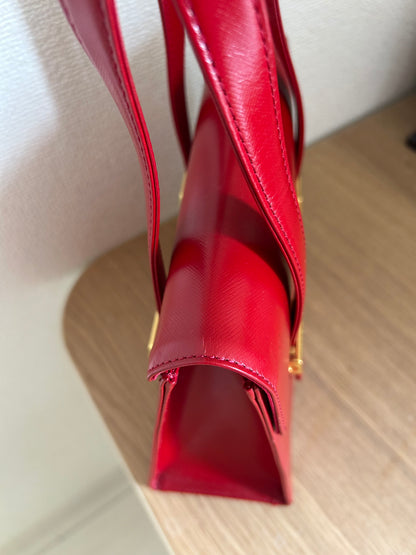 Lanvin Lipstick Red Mini Hand Bag