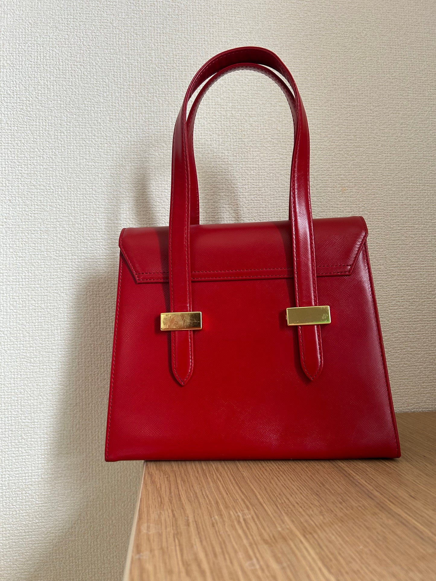 Lanvin Lipstick Red Mini Hand Bag