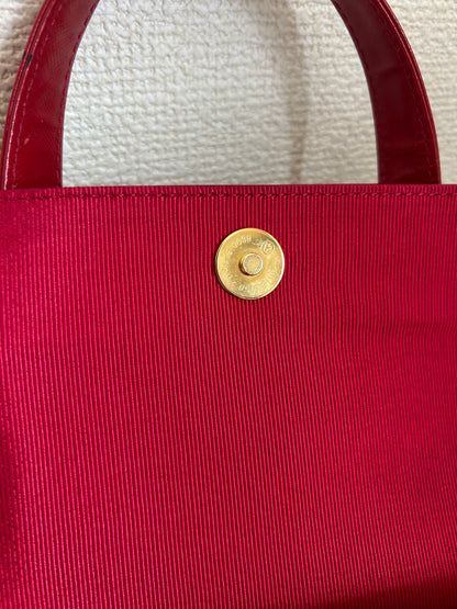 Lanvin Lipstick Red Mini Hand Bag