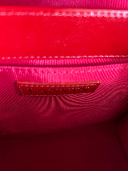 Lanvin Lipstick Red Mini Hand Bag