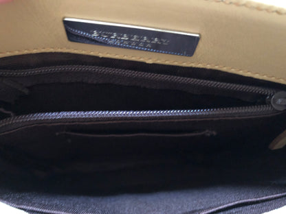 Burberry Leather and Suede Rectangular Shoulder Bag