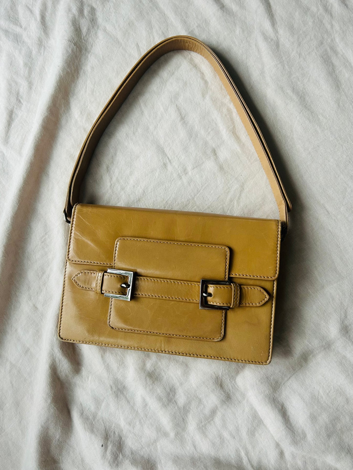 80s Fendi Minimalist Belt Design Bag