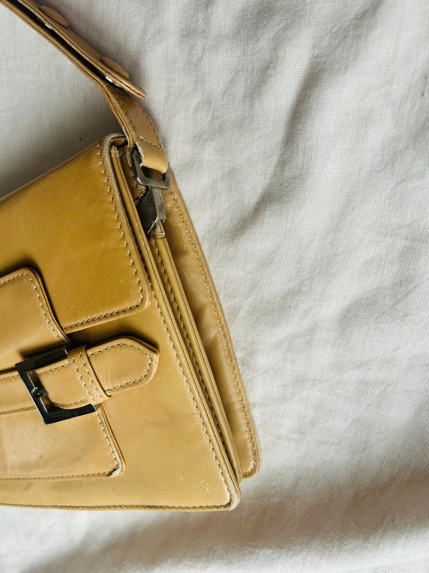 80s Fendi Minimalist Belt Design Bag