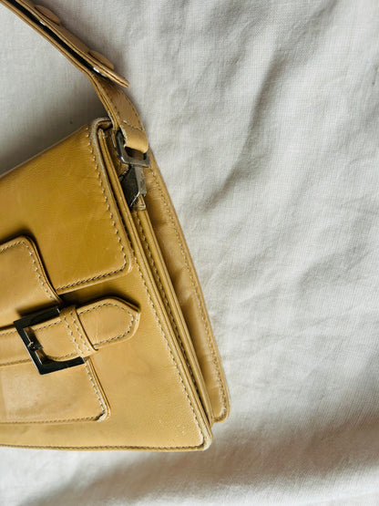 80s Fendi Minimalist Belt Design Bag