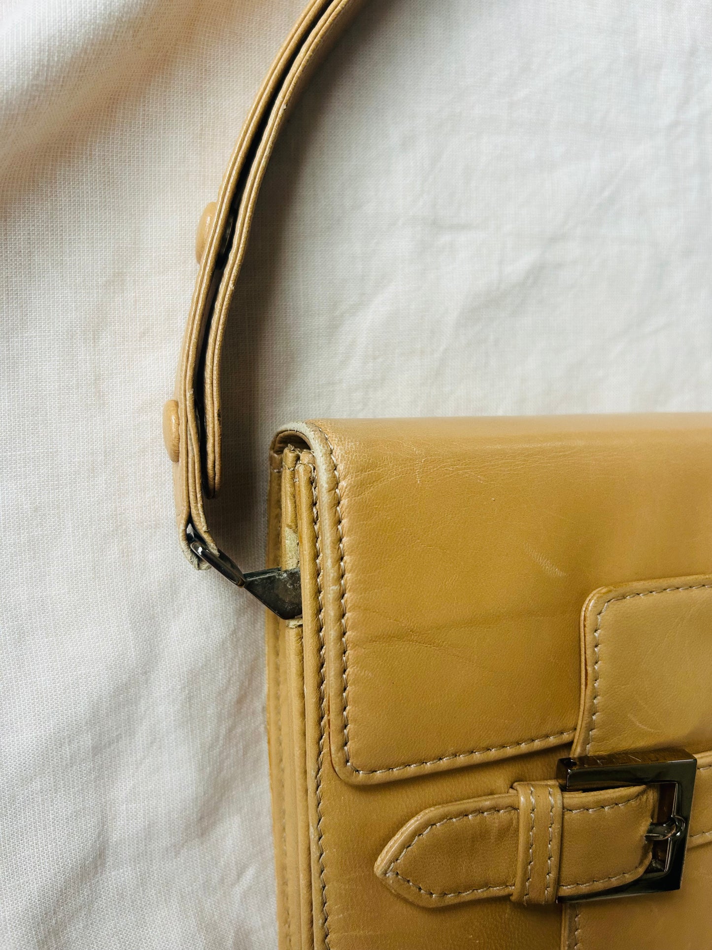 80s Fendi Minimalist Belt Design Bag