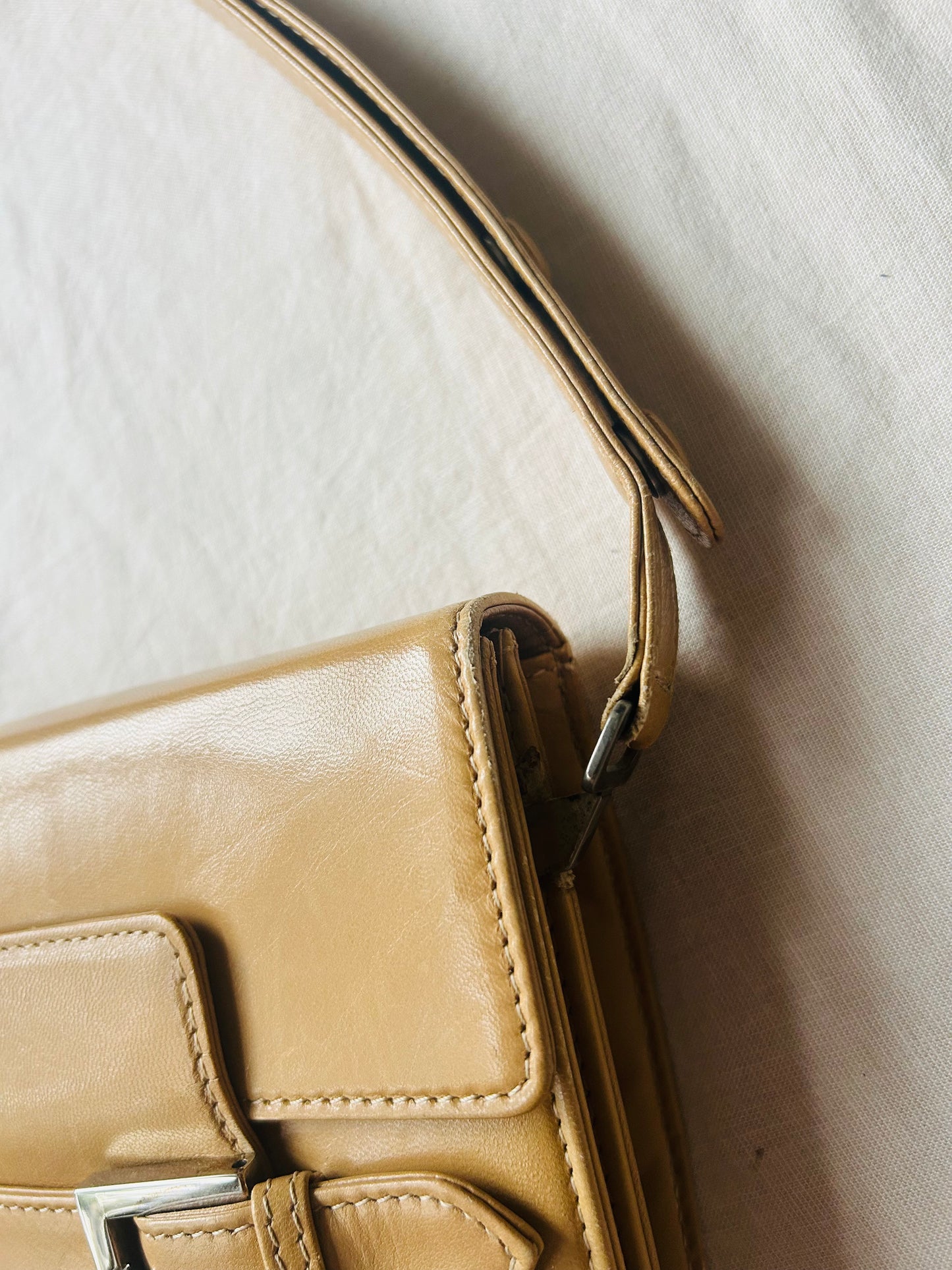 80s Fendi Minimalist Belt Design Bag