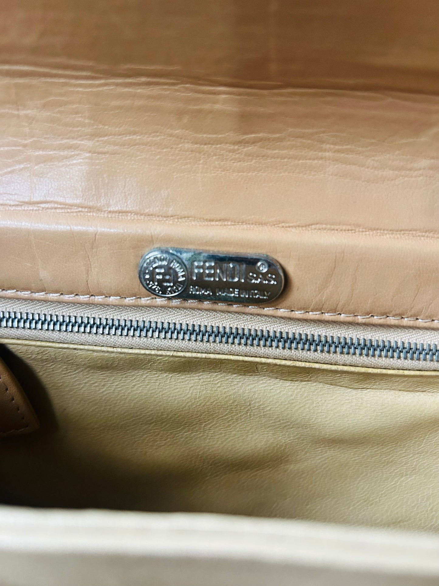 80s Fendi Minimalist Belt Design Bag