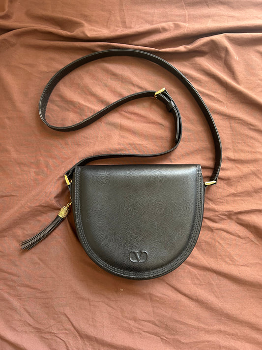 Valentino Half Moon Shoulder Bag