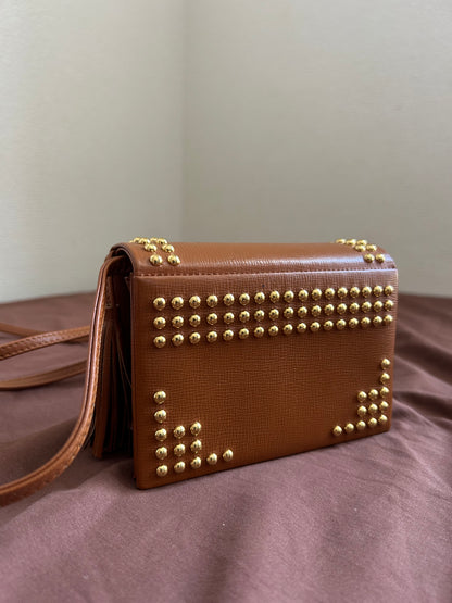Paloma Picasso Mini Studded Book Bag