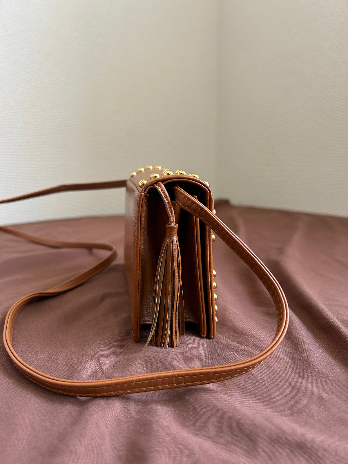 Paloma Picasso Mini Studded Book Bag
