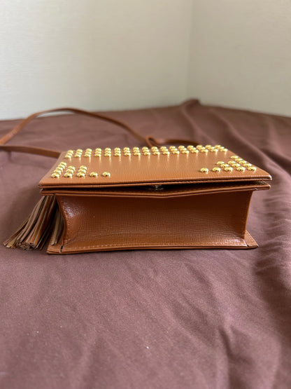 Paloma Picasso Mini Studded Book Bag