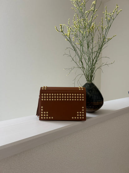 Paloma Picasso Mini Studded Book Bag