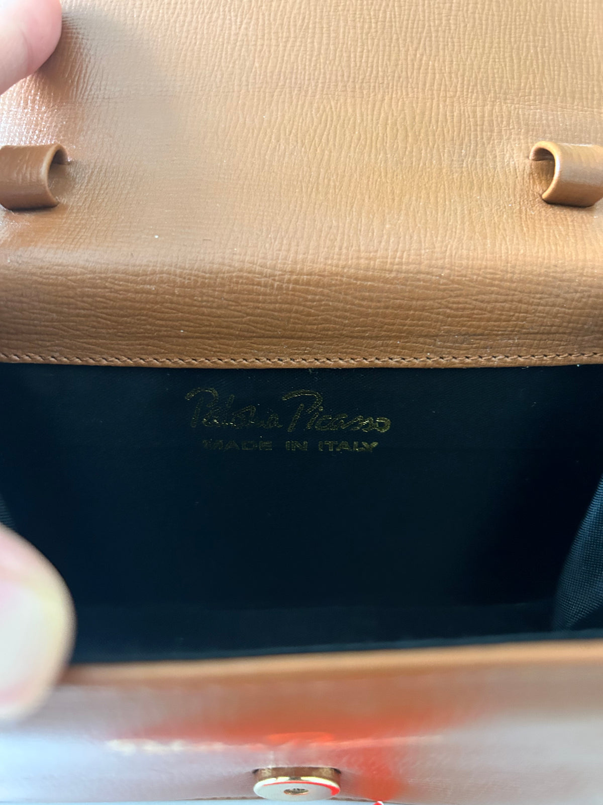Paloma Picasso Mini Studded Book Bag
