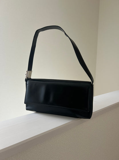 Ferragamo Y2K Patent Leather East West Bag
