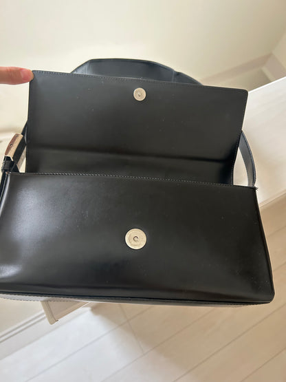 Ferragamo Y2K Patent Leather East West Bag