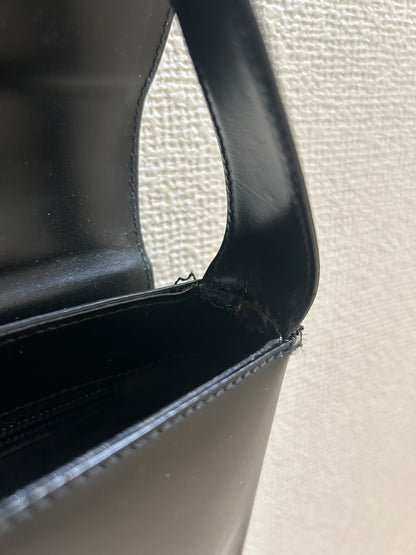 Ferragamo Y2K Patent Leather East West Bag