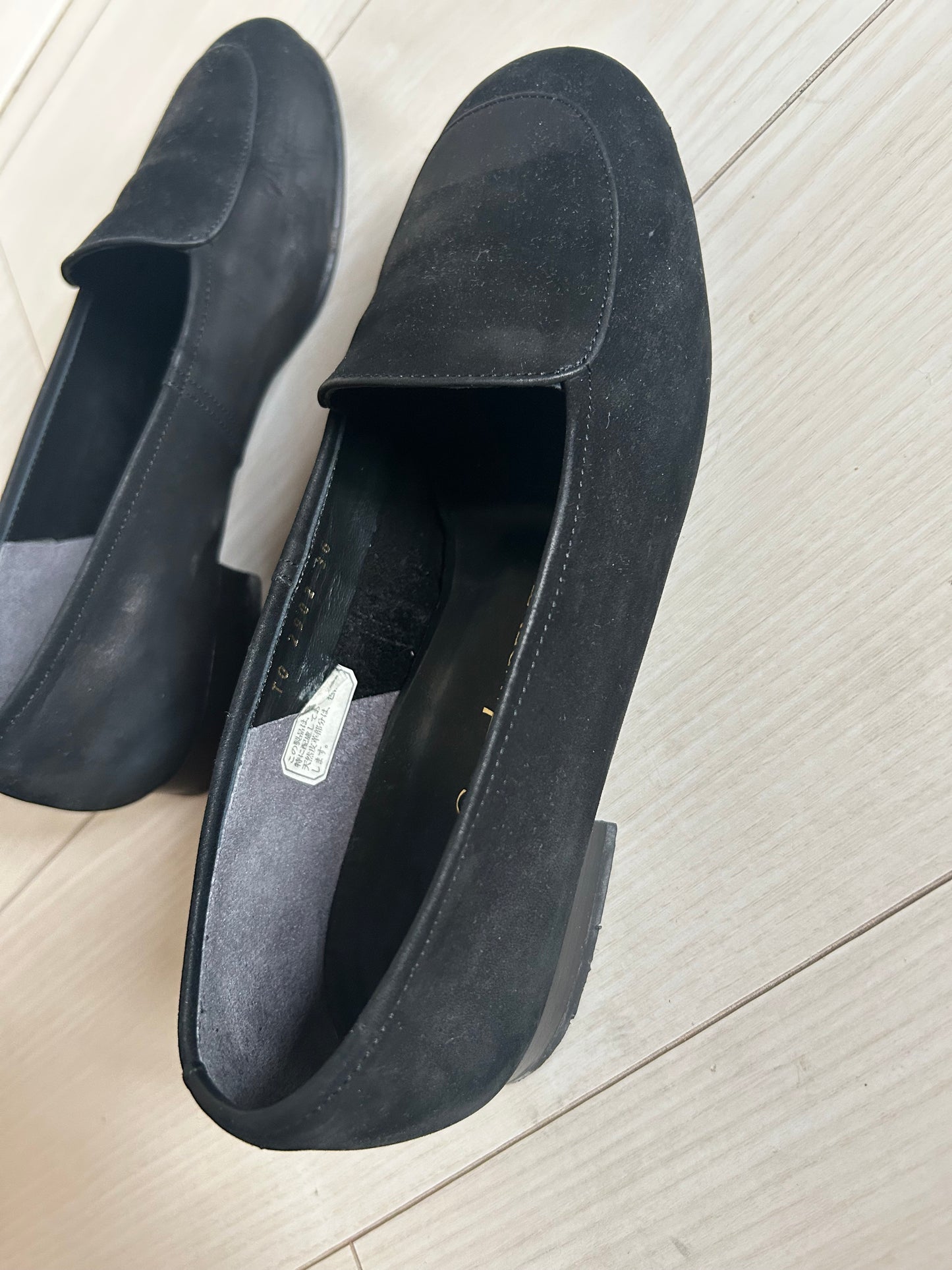 70s Yves Saint Laurent Suede Loafers 24cm