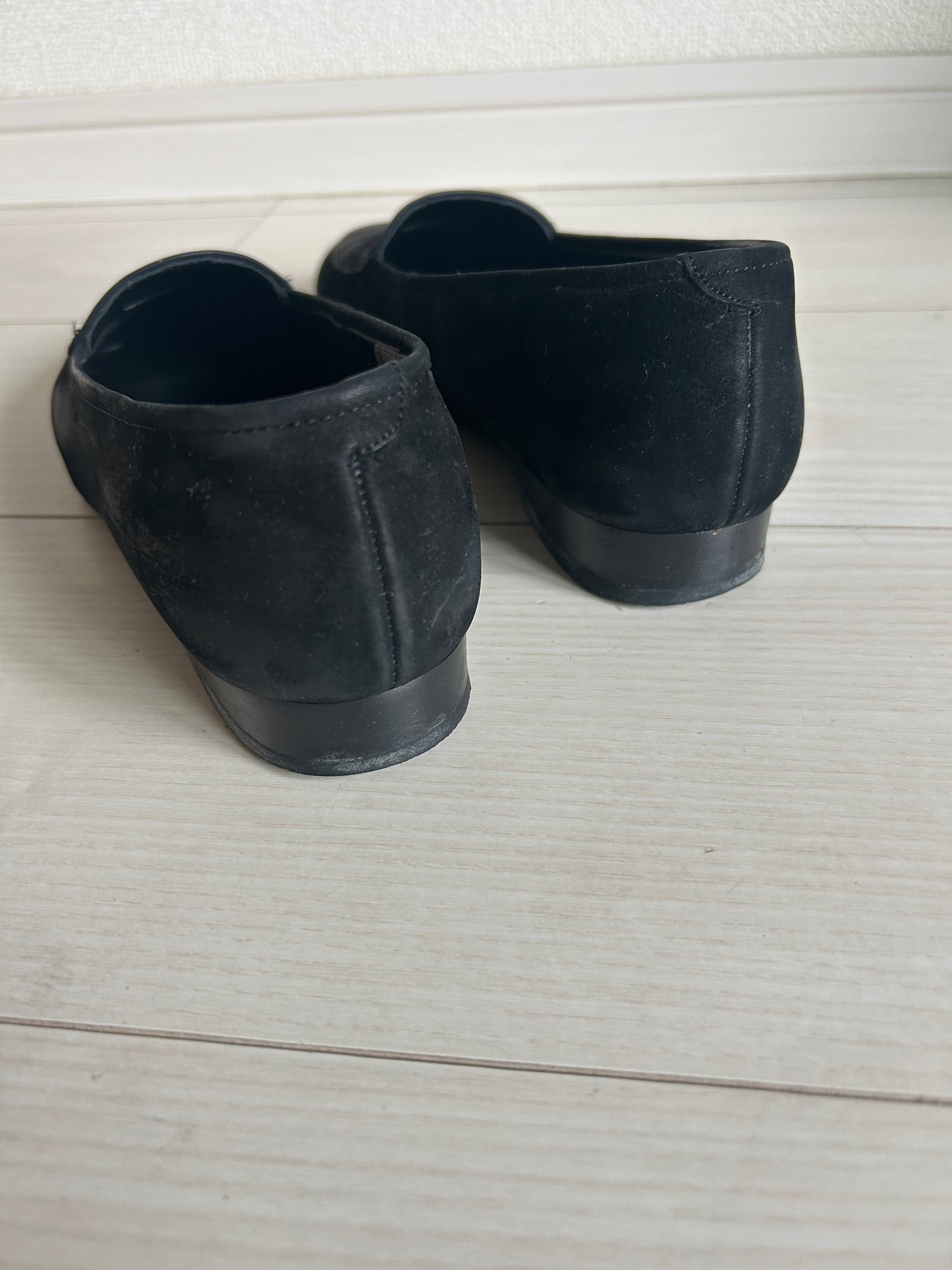 70s Yves Saint Laurent Suede Loafers 24cm