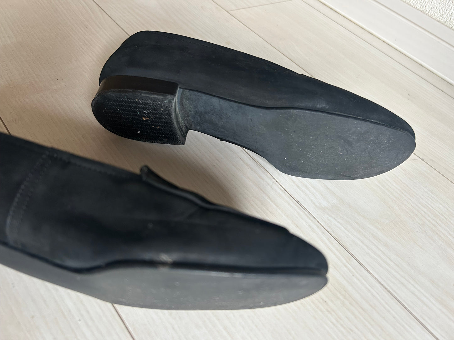 70s Yves Saint Laurent Suede Loafers 24cm