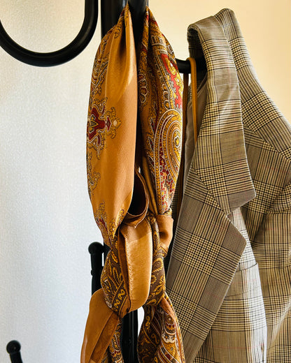 Valentino Garavani Paisley Chiffon Scarf