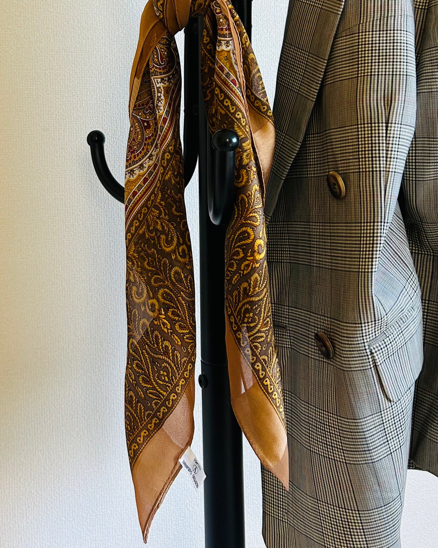 Valentino Garavani Paisley Chiffon Scarf