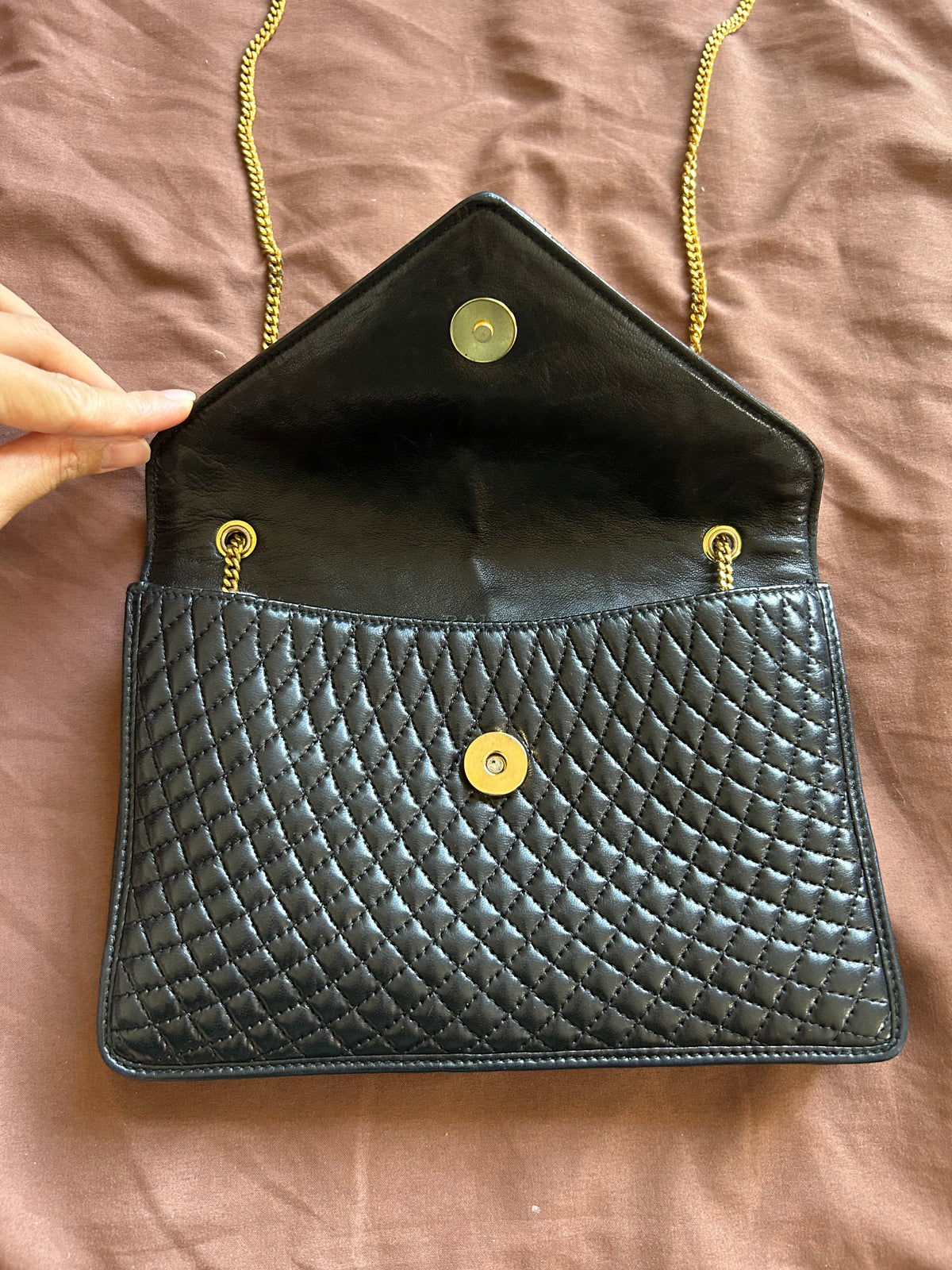 Bally Mini Envelope Chain Bag