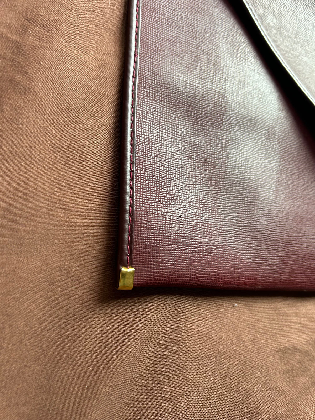 Vintage Balenciaga Leather Envelope, A4 Size