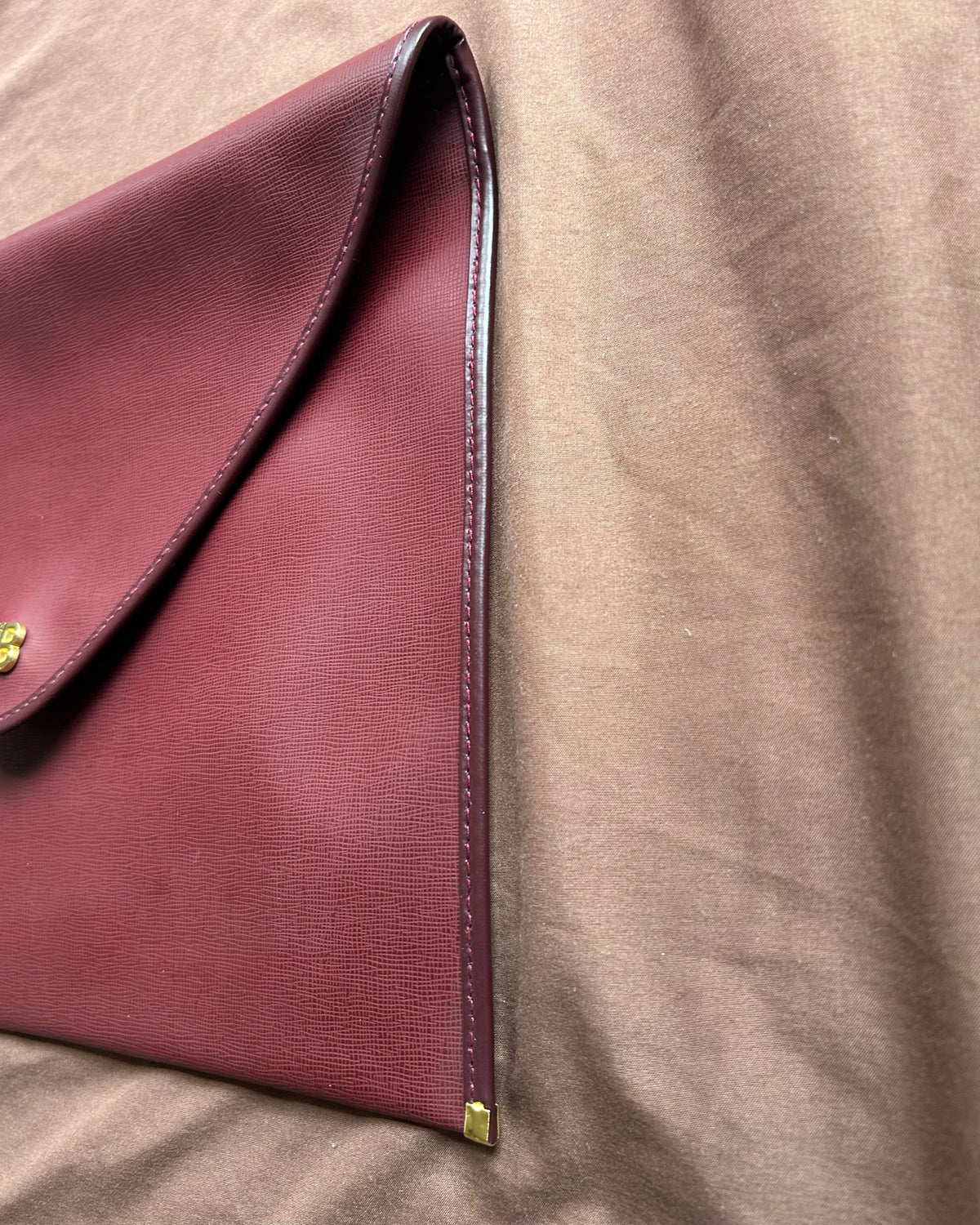 Vintage Balenciaga Leather Envelope, A4 Size