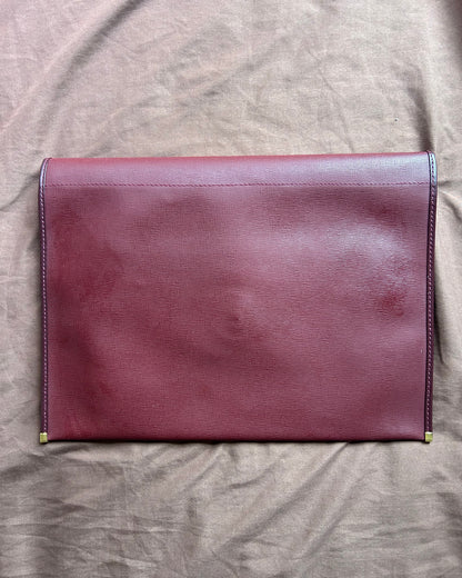 Vintage Balenciaga Leather Envelope, A4 Size