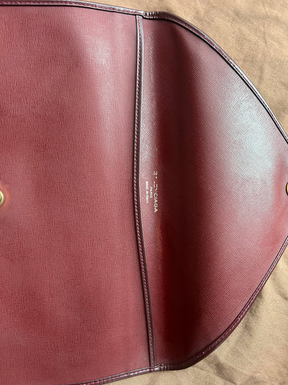 Vintage Balenciaga Leather Envelope, A4 Size