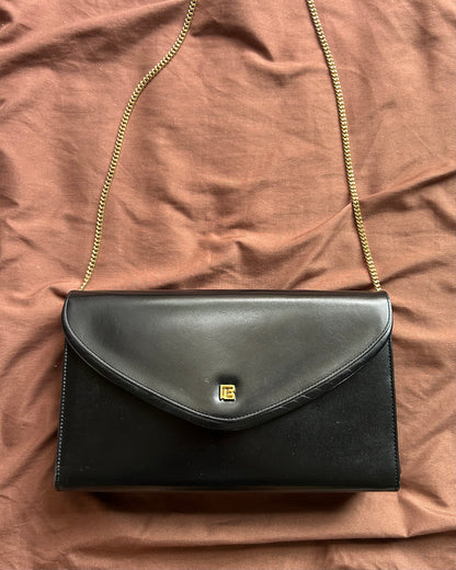 Pierre Balmain Black Box Chain Bag