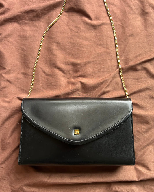Pierre Balmain Black Box Chain Bag