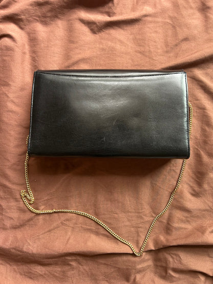 Pierre Balmain Black Box Chain Bag