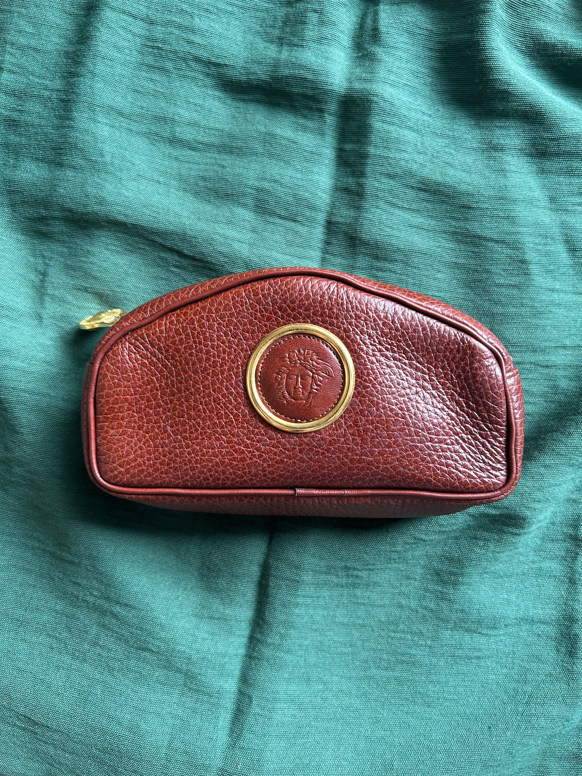 Versace Mini Leather Pouch