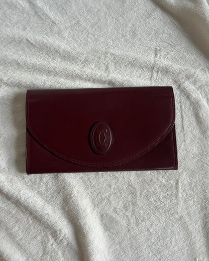 Cartier All Leather Clutch, Second Bag