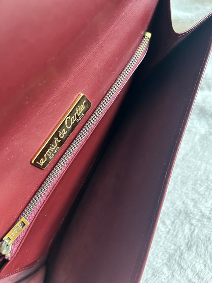 Cartier All Leather Clutch, Second Bag
