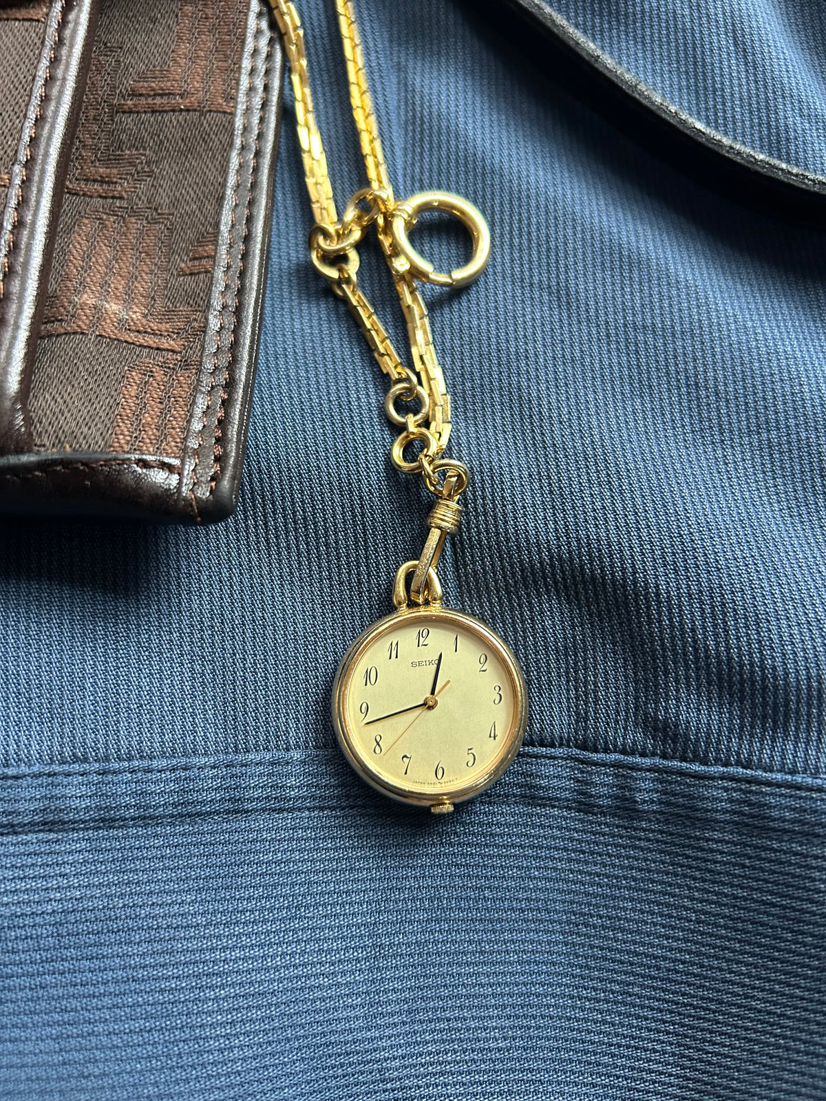 Seiko Round Pocket Watch
