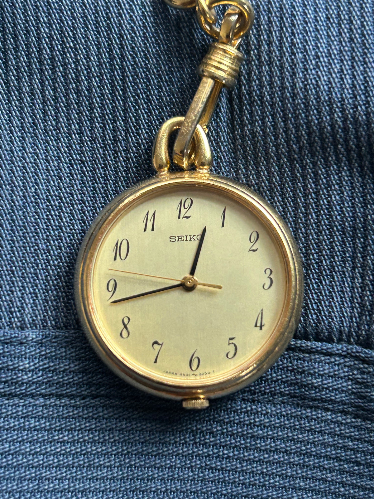 Seiko Round Pocket Watch