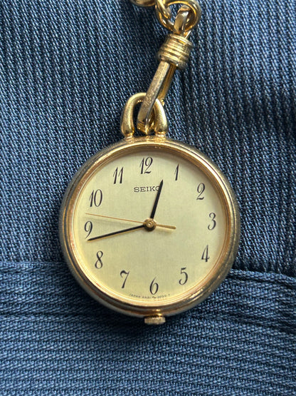 Seiko Round Pocket Watch