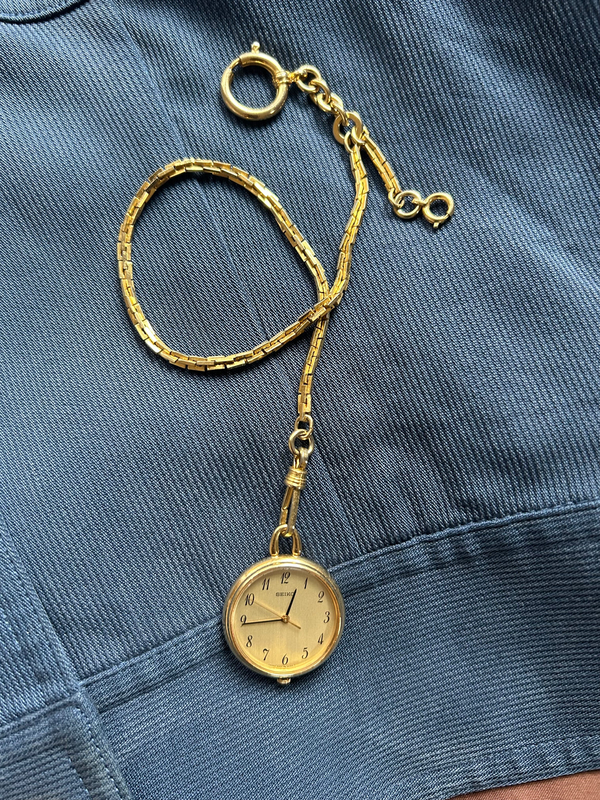 Seiko Round Pocket Watch