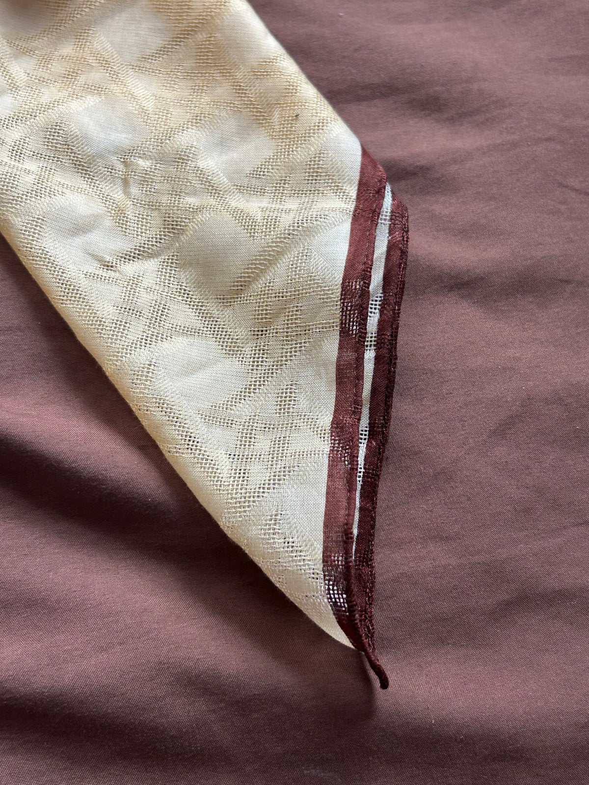 Christian Dior Damask Large Handkerchief