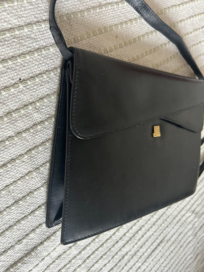 Lanvin Asymmetrical Flap Three-Way Bag