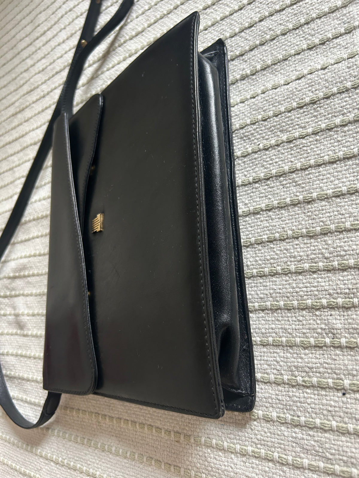 Lanvin Asymmetrical Flap Three-Way Bag