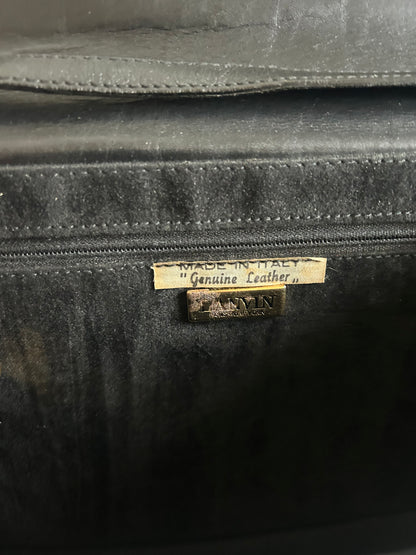 Lanvin Asymmetrical Flap Three-Way Bag