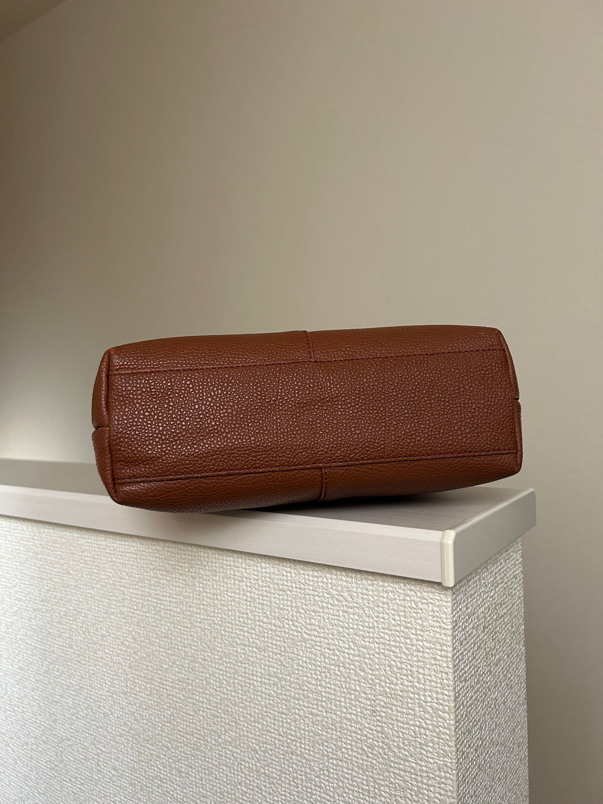 Burberry Brown Leather Hand Bag