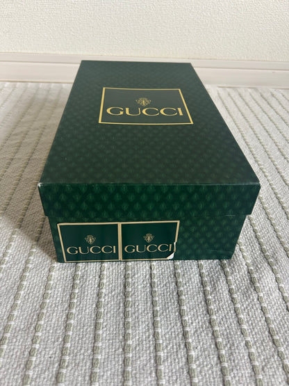 Gucci Orange Moccasins Horsebit Logo