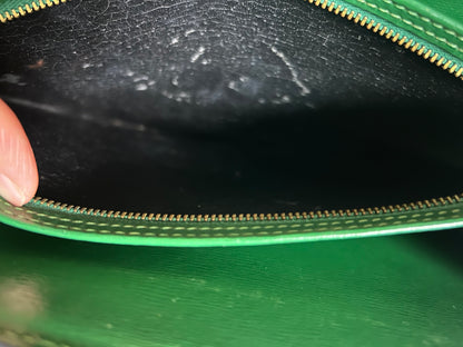 Louis Vuitton Green Epi Turnlock Shoulder Bag