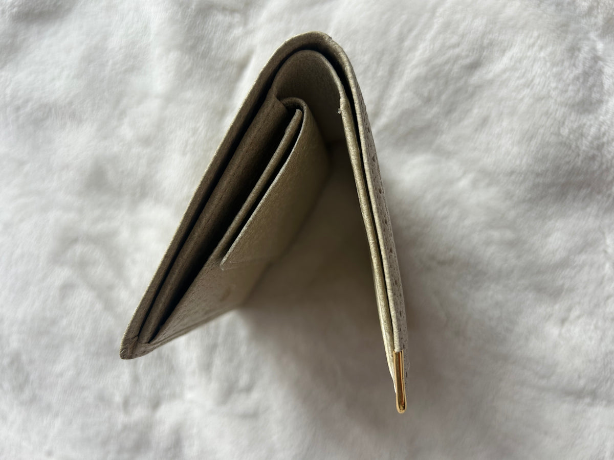 Valentino Garavani White Bi-fold Wallet with Coin Compartment